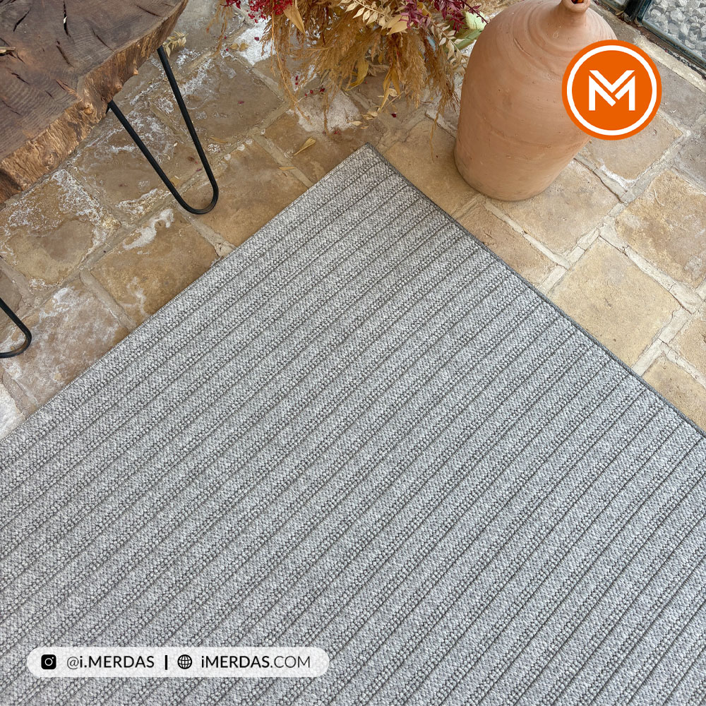 فرش پینترستی کد 1118 زمینه نقره ای